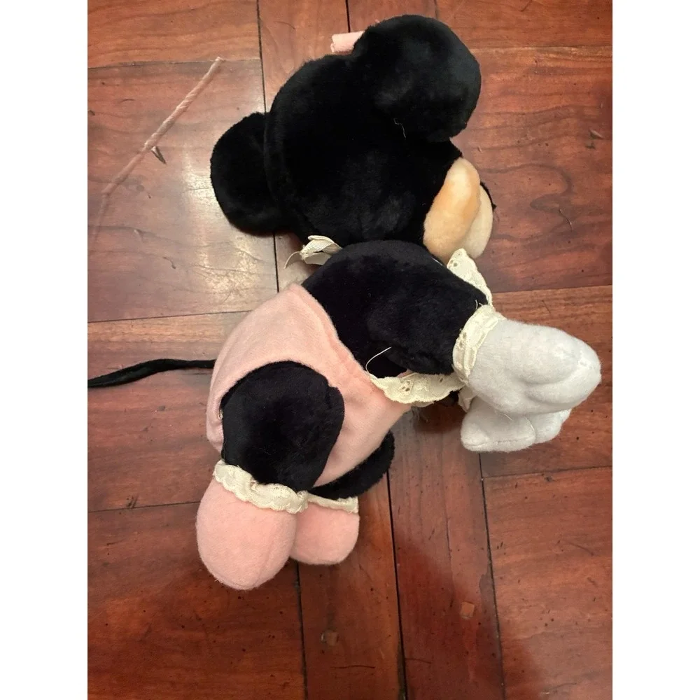 Vintage‎ Baby Minnie Mouse Plush Crawling Vintage Plush